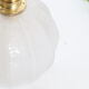 Glass hanging frosted effect, vintage