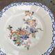 Assiette plate de collection, Gien, peinte a la main, signee MB, made in france, vintage