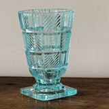 Vase en verre, art déco
