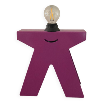 Lampe design Bellino Italy en tôle plié