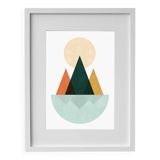 Peinture encadrée