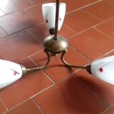 3 branch chandelier 1970