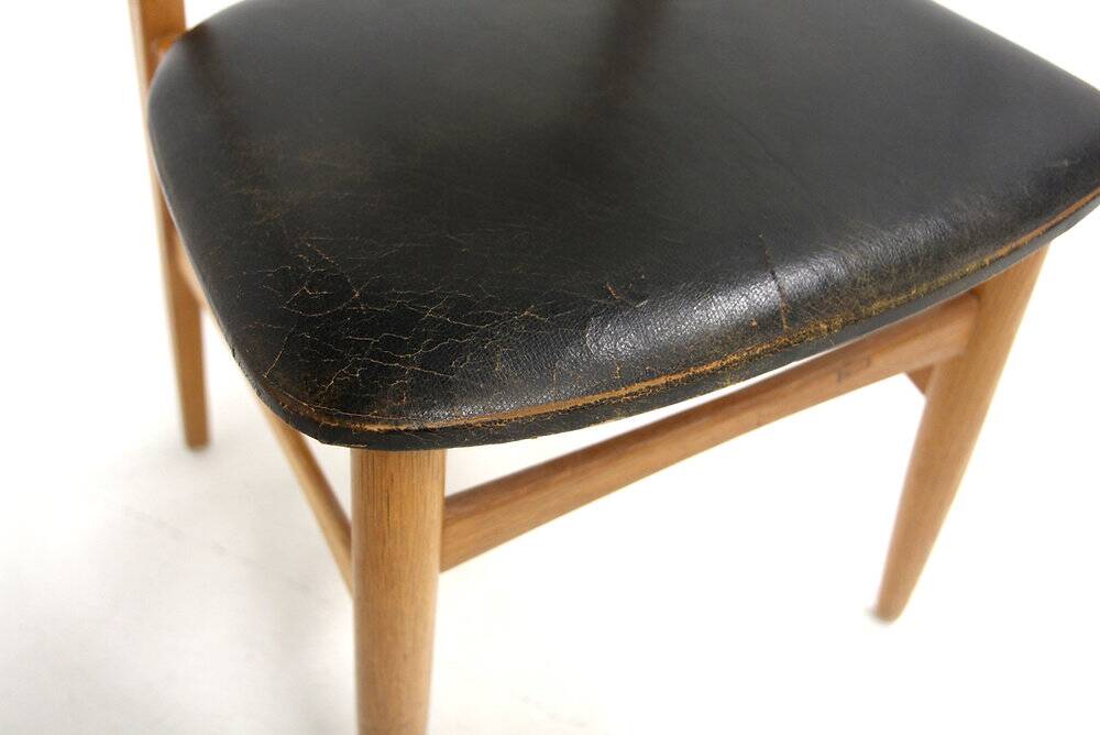 4 chaises scandinaves en teck, Suède, 1960