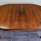 Scandinavian extendable round table in rosewood, 1970s