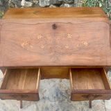 Louis XV style solid wood sloping desk.