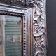 Large silver mirror Napoleon III