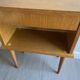 Bedside table vintage feet compass