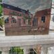 Countryside canvas painting