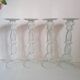 4 contemporary design wire candle holders