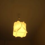 Cocoon pendant light, Achille Castiglioni style , Italy 1960s