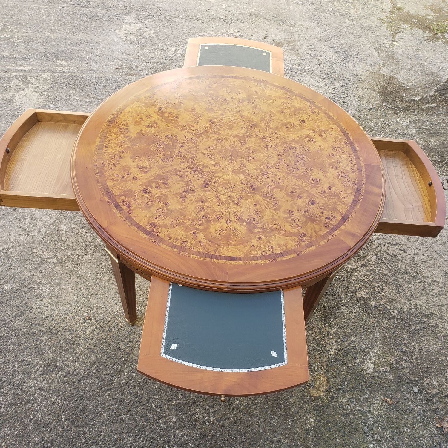 Hot water bottle coffee table