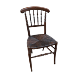 Old chair in mulching