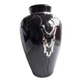 Ceramic art-deco vase signed Odyv