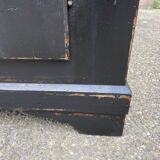 Low sideboard Early XXth wood painted