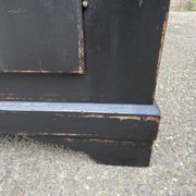 Low sideboard Early XXth wood painted