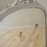 Miroir cadre en pin, design danois, années 1960, production: Danemark