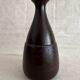Small vintage Franco Pozzi textured stoneware vase carafe