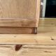Armoire vitrée en chêne brut (rénovée)