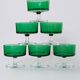 Lot de 6 coupes Luminarc vintage de couleur verte