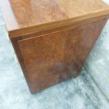 Commode d'époque Art déco en noyer 1930