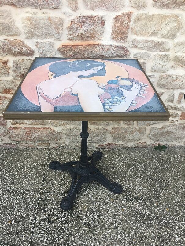 Art Deco bistro table