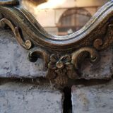 Gilded baroque mirror