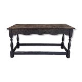 Table basse bois brulé Maud Supplies