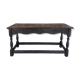 Table basse bois brulé Maud Supplies