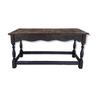 Table basse bois brulé Maud Supplies