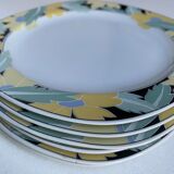 Assiettes à dessrt années 80