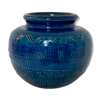 Vase by aldo londi for bitossi, italy 60s.