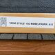 High back relax chair with hocker 1960s by Tarm Stole Denmark