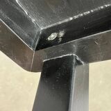 German armchair model D51 Fagus with Bauhaus pattern cushion by Walter Gropius for Tecta