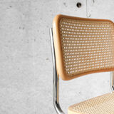Pair of cesca chairs B32 by Marcel Breuer