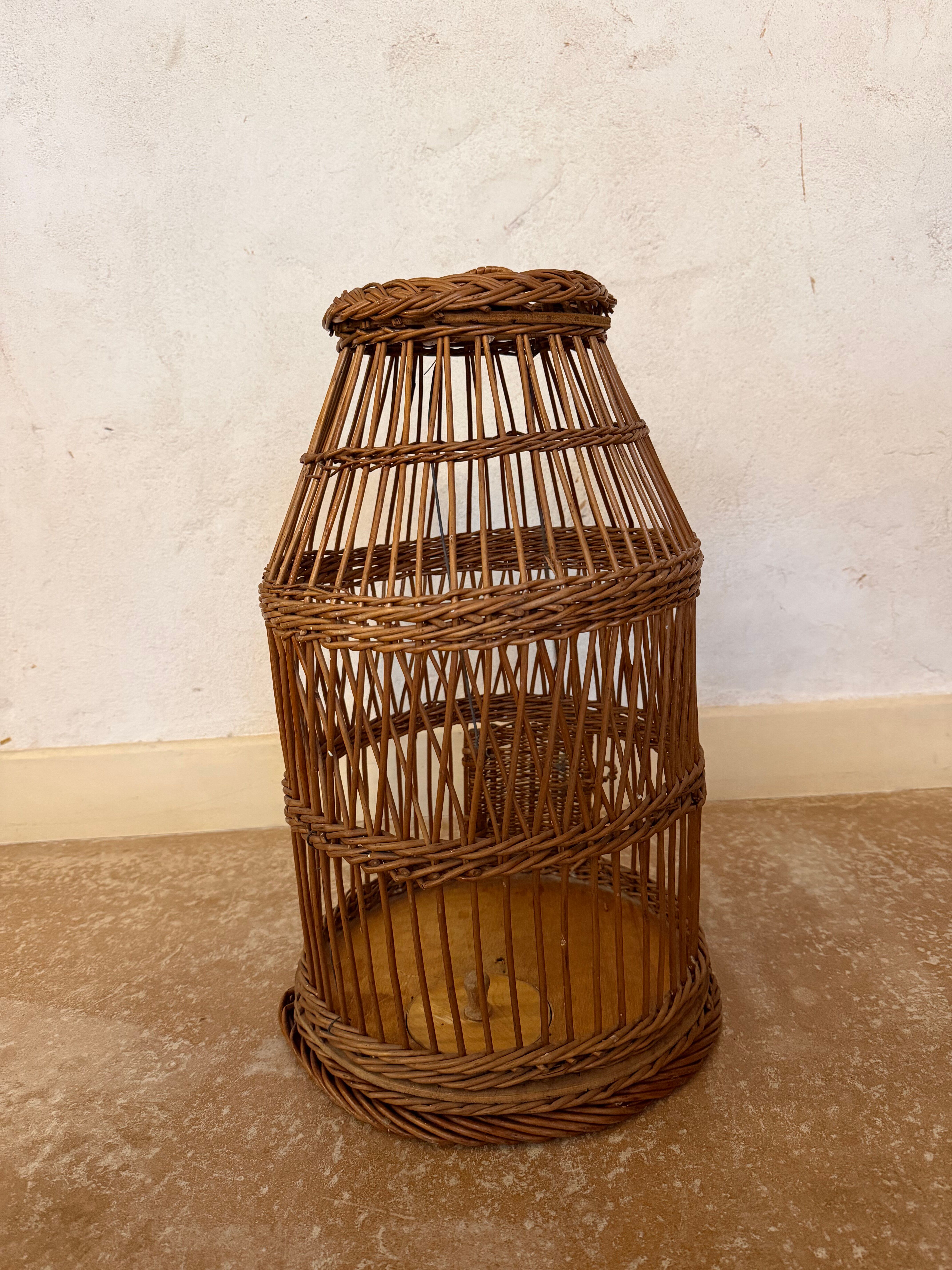 Wicker cage
