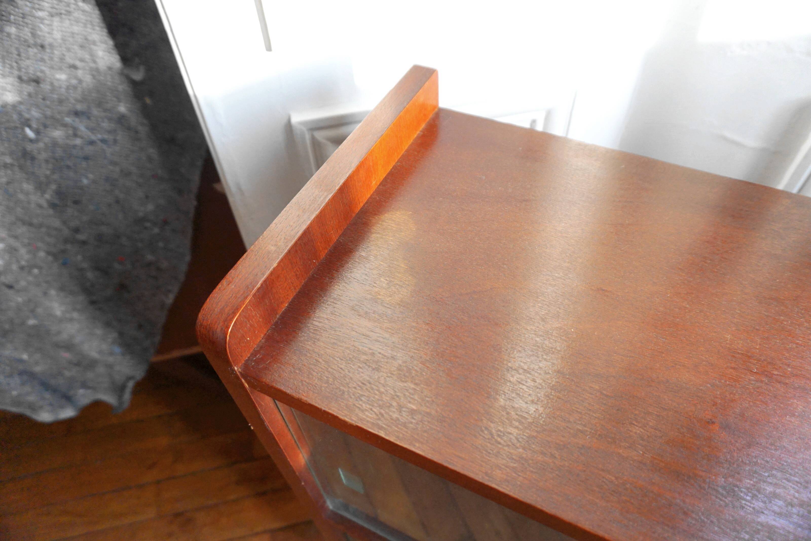 Library display case vintage