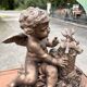 Meyer – Antique terracotta sculpture – Winged putto