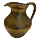 Brass pitcher vase