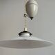 Antique opaline suspension, raised and lowered