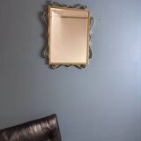 Vintage gold mirror