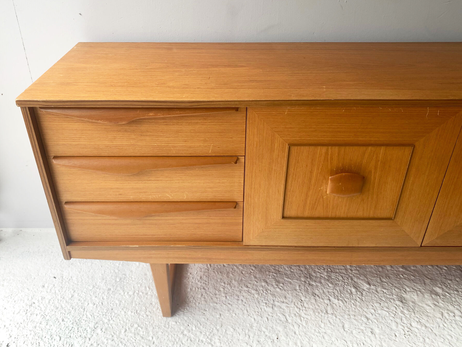 1970s mid century English ‘Stateroom’ sideboard by Stonehill
