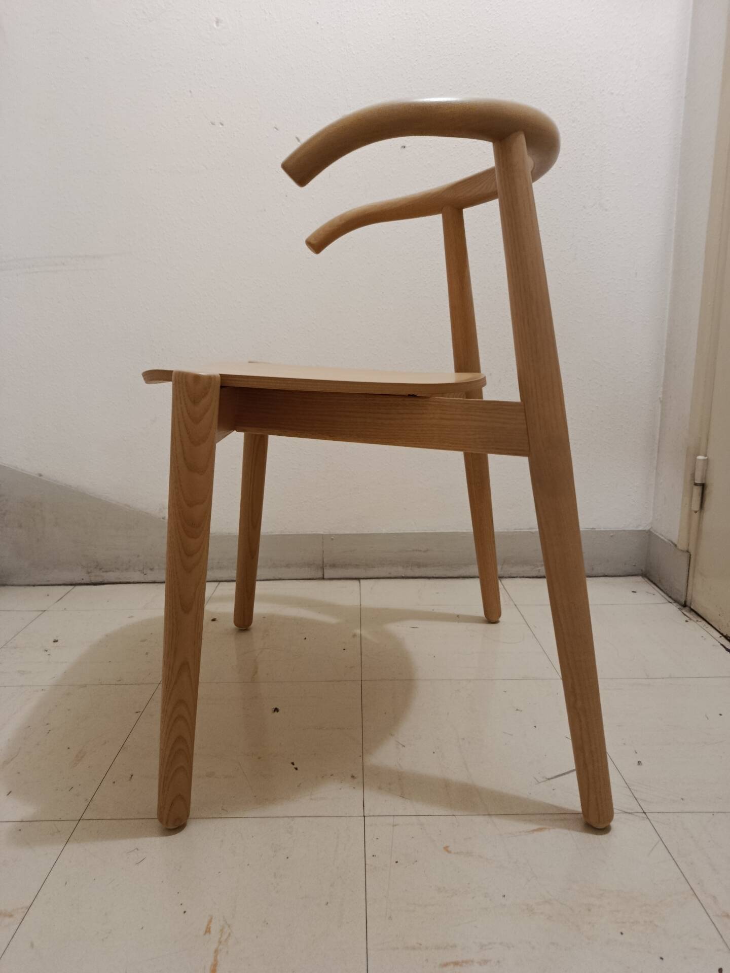 Solid wood design chair