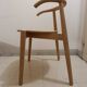 Solid wood design chair