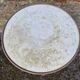 Parisian bistro table from the early 20th century in marble and cast iron.