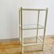 Off-white Bakelite shelf by Makio Hasuike for Gedy 1970