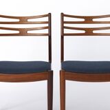 Paire de chaises vintage en teck de Johannes Andersen pour Vamo (années 1960) – Modèle 1