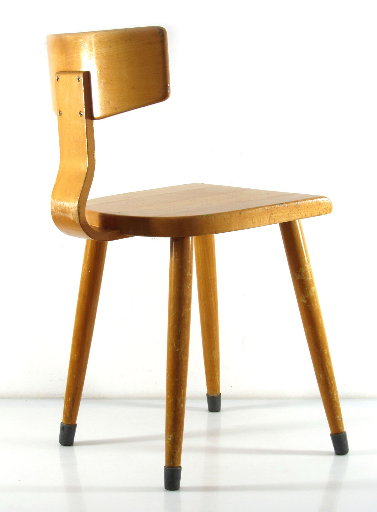 Chaise en contreplaqué, années 1950