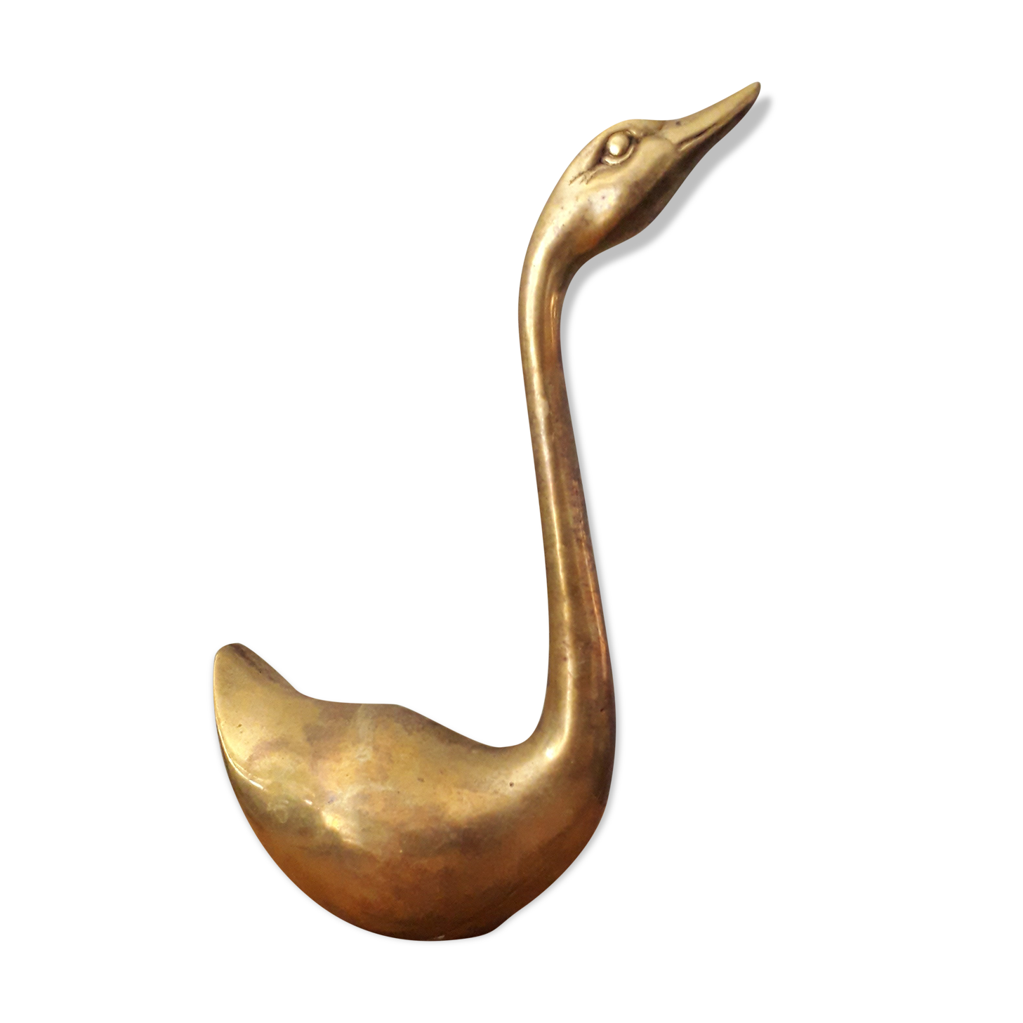 Brass swan