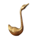 Brass swan