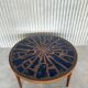 Table basse en émail et cuivre rare